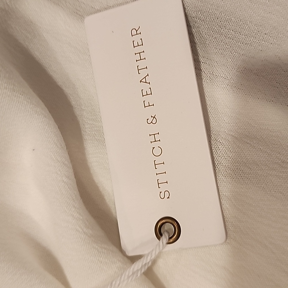 NWT 🤍Aakaa white dress - Picture 7 of 8